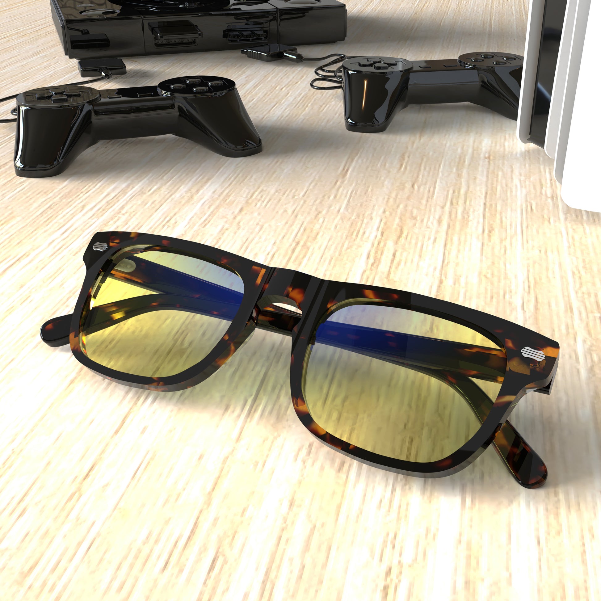 Sleepaxa AstroLuxe Savannah Sunburst Gaming Glasses - SleepAxa