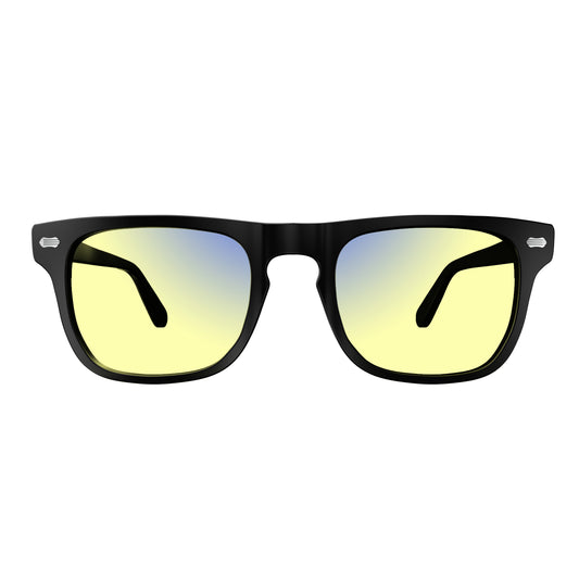 Sleepaxa AstroLuxe Jet Black Gaming Glasses - SleepAxa