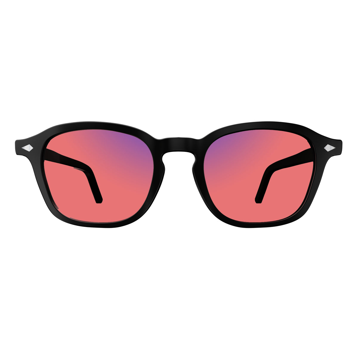 Sleepaxa Eclat Jet Black FL41 Tinted Migraine Glasses: Precision Tinted Lenses for Headache & Migraine Relief - SleepAxa