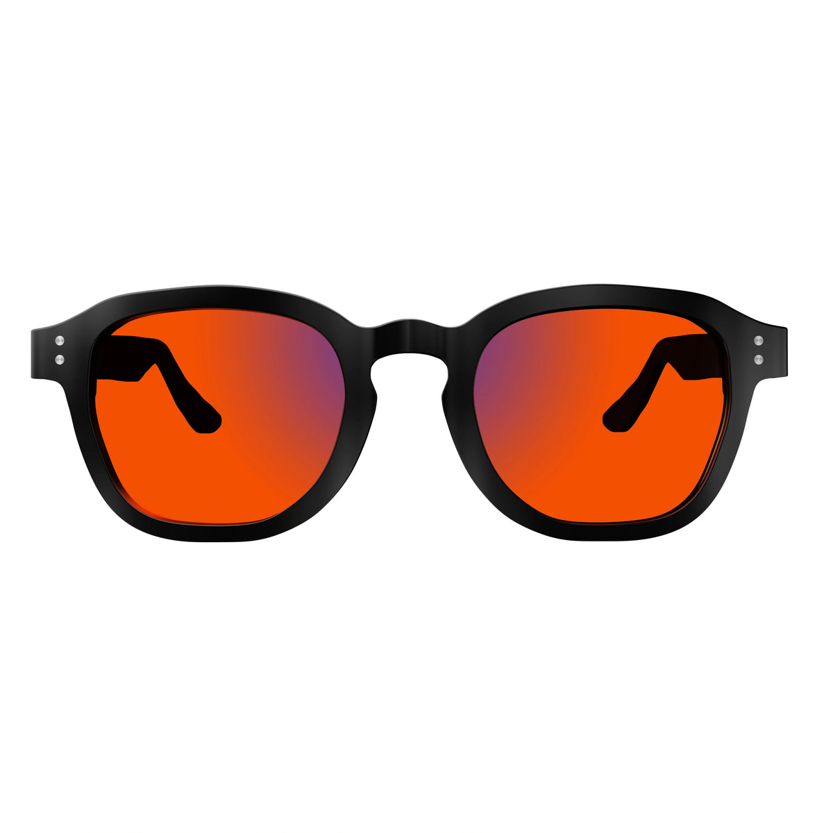 Sleepaxa India: Grandeur Jet Black Sleep Glasses for Improved Sleep, Migraine Relief, and Eye Protection - SleepAxa