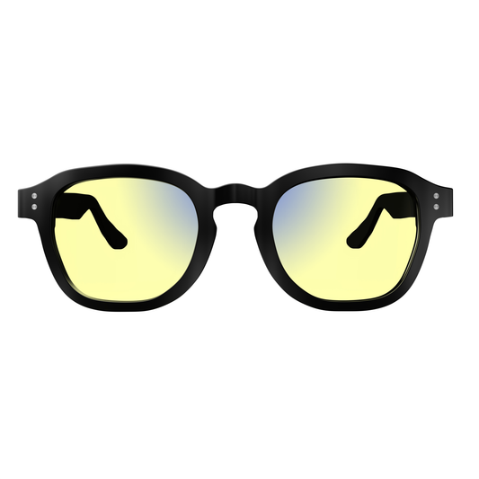 Sleepaxa Grandeur Jet Black Gaming Glasses - SleepAxa