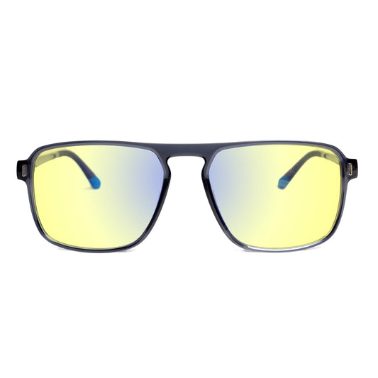 Sleepaxa Lumiere Transparent Grey Yellow Tinted Blue Block Gaming Glasses For Gaming & Computer - SleepAxa