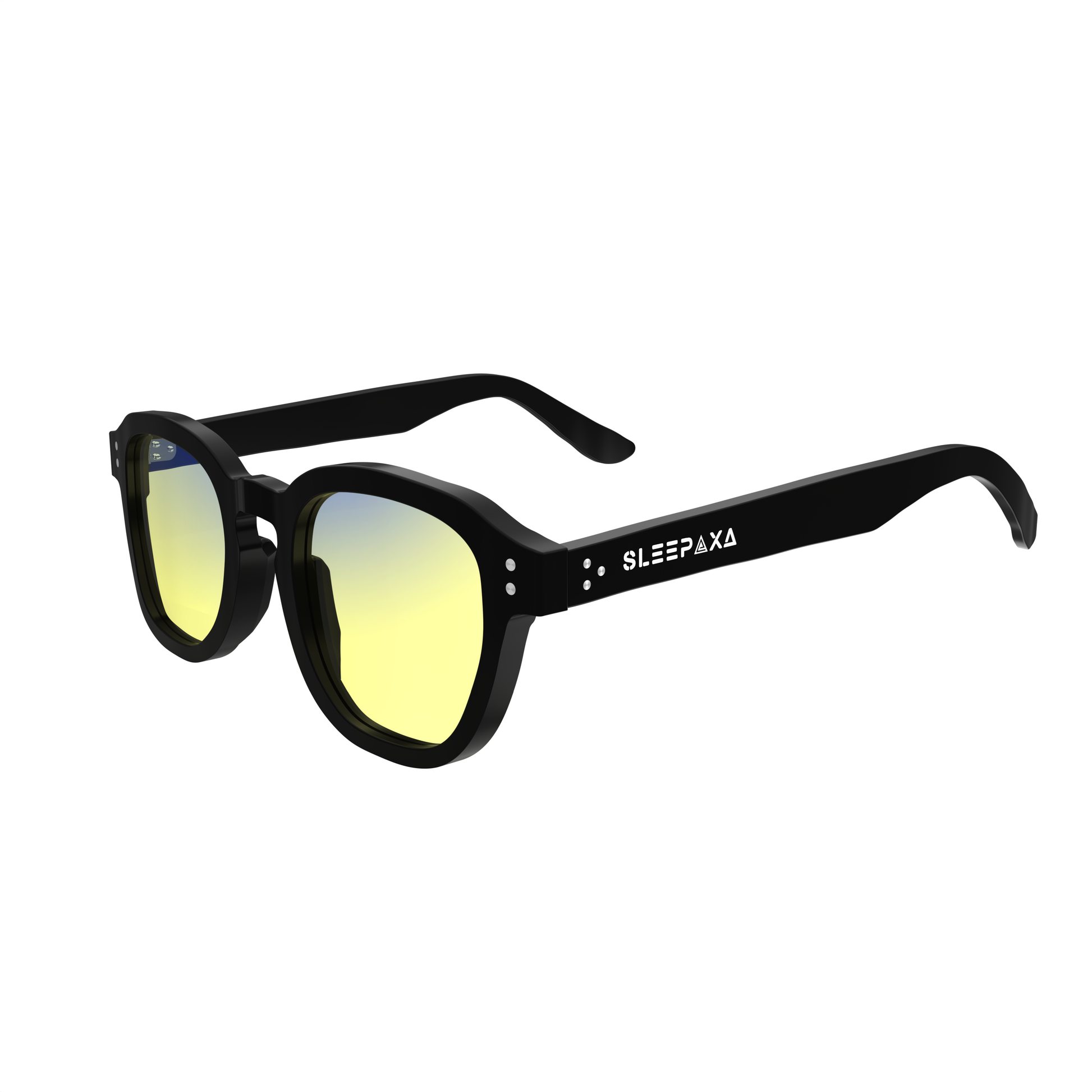 Sleepaxa Grandeur Jet Black Gaming Glasses - SleepAxa