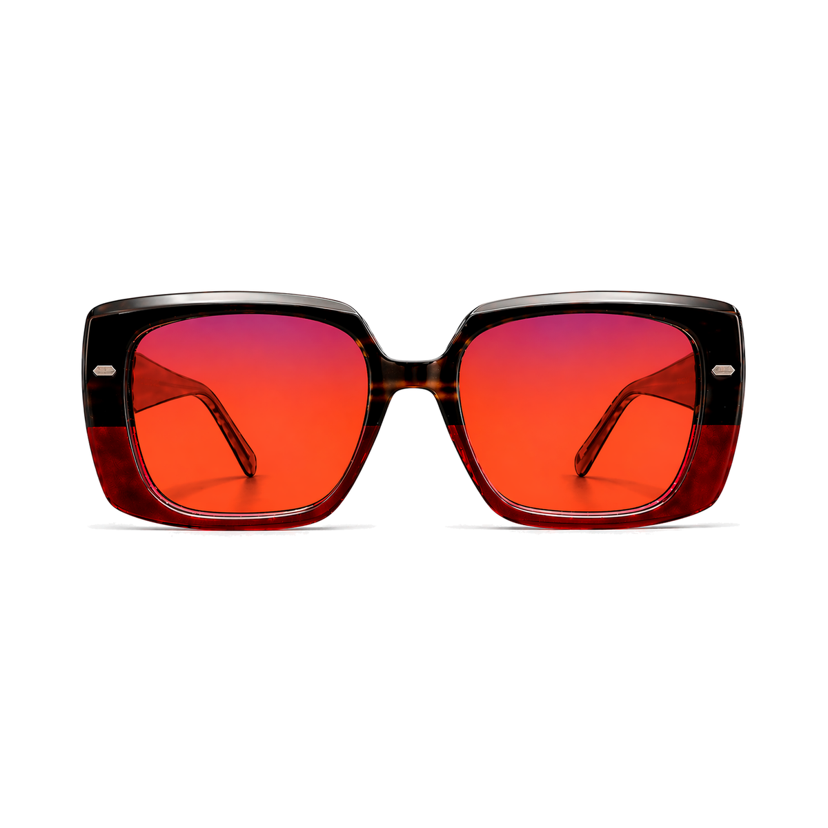 Sleepaxa Retrion Sleep Glasses – 100% Blue & Green Light Blocking (380–550nm) | Night Shift & Late-Night Screens | Lab-Tested · UV400 (Amber / Red)