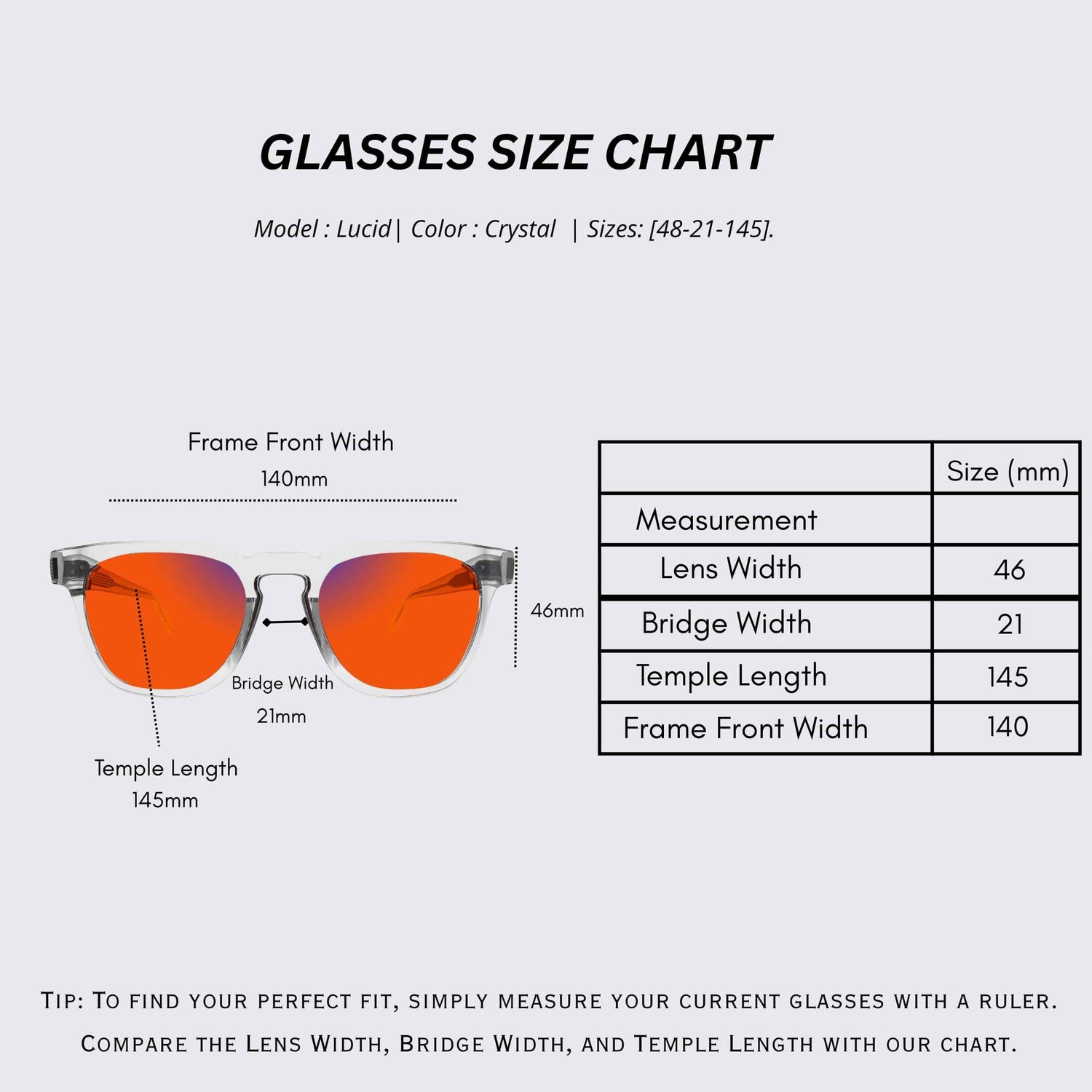 Don't Let Digital Eye Strain Hold You Back in India! Unleash Your Potential with Sleepaxa Eclate Crystal White Amber Tinted Glasses - SleepAxa