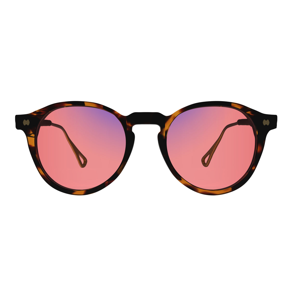 Easing Migraine Misery: Sleepaxa Mosaic Brown Derby FL41 Tinted Glasses Offer Stylish Relief - SleepAxa