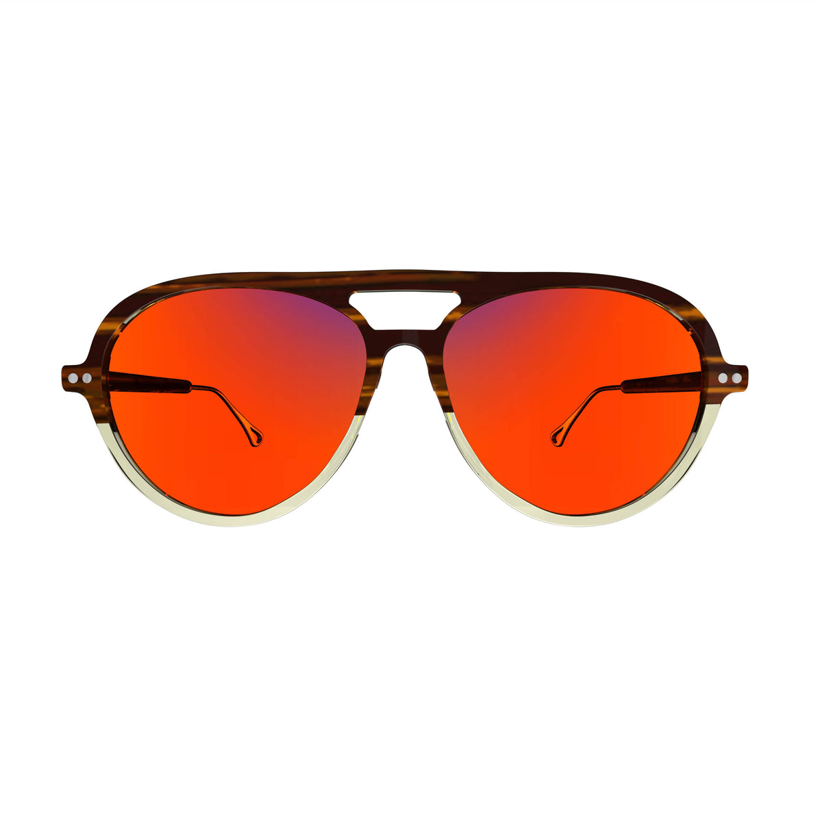 Sleep Better in India: Sleepaxa Opulent Otter Brown Glasses for Blue Light & Eye Strain Relief - SleepAxa