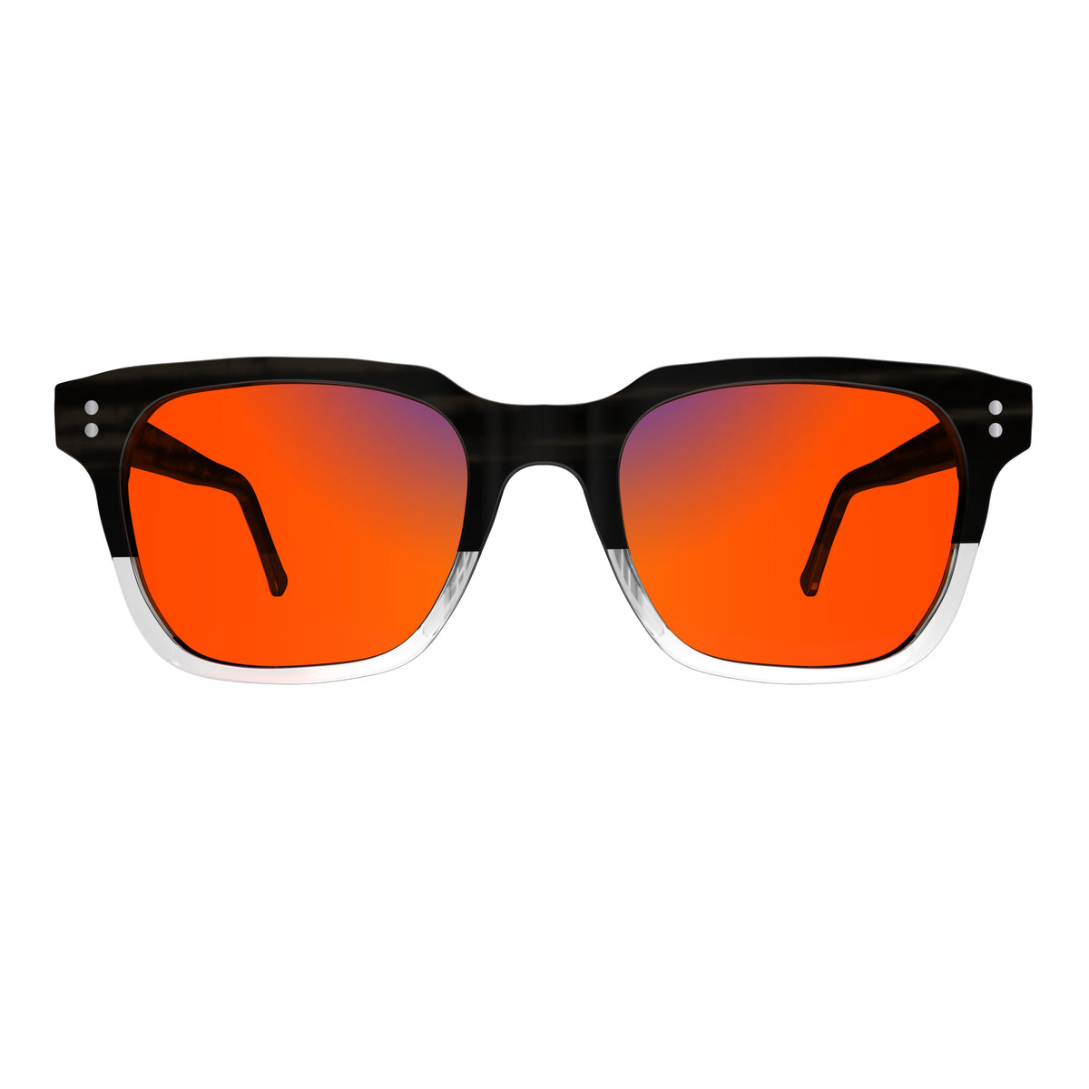 Sleepaxa Artisan Mid Grey Sleep Glasses: Amber Tinted, Blue Light Blocking, Anti-Glare & UV Protection for Optimal Rest in India (Prescription Available) - SleepAxa