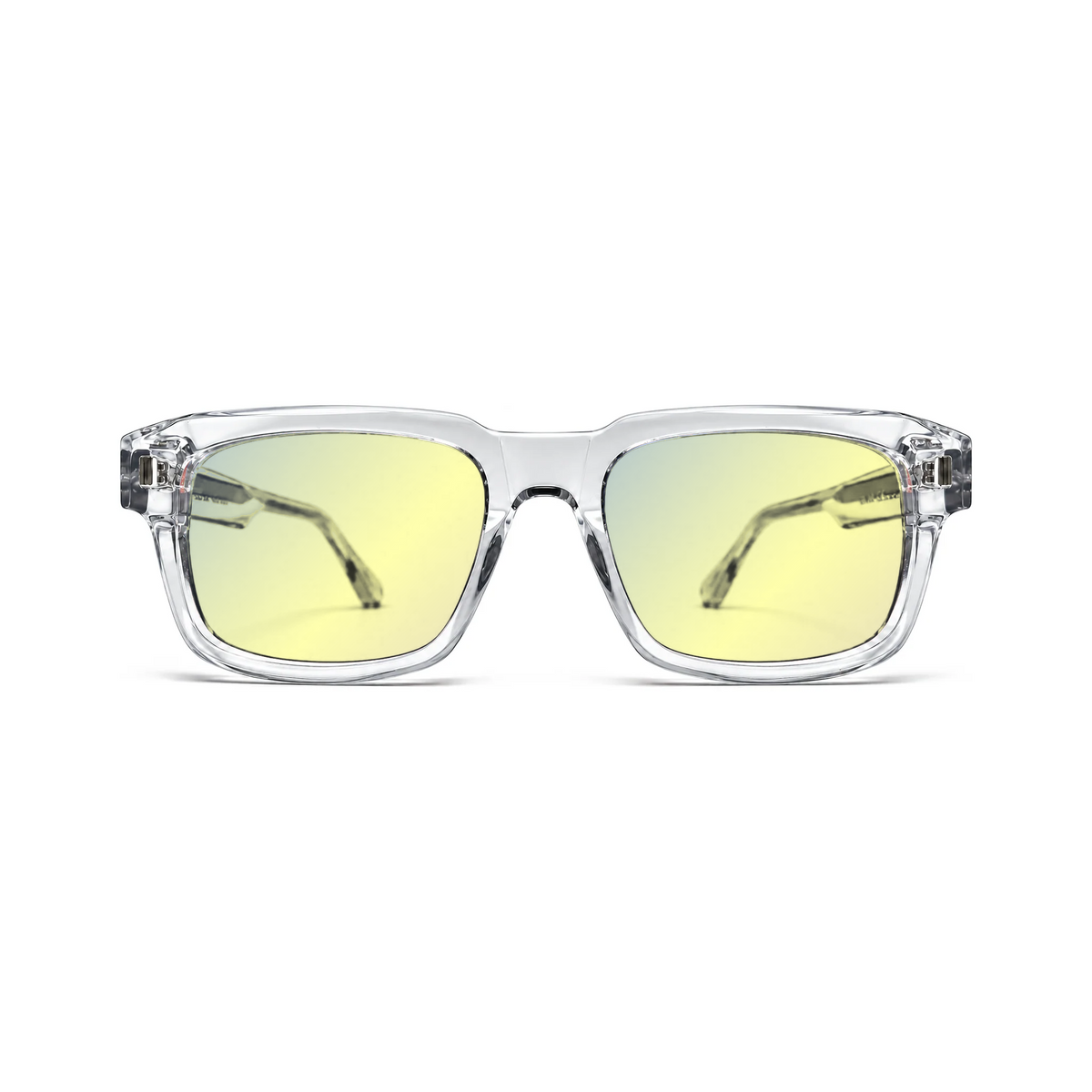 Sleepaxa Astor Crystal Clear DayActive yellow lens glasses - front view