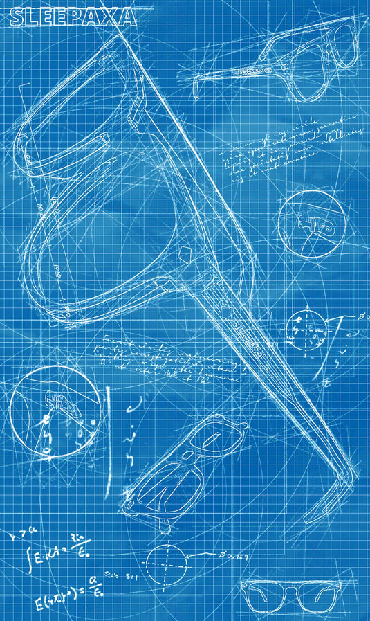 Sleepaxa lens engineering blueprint - patented FL-41 design technology