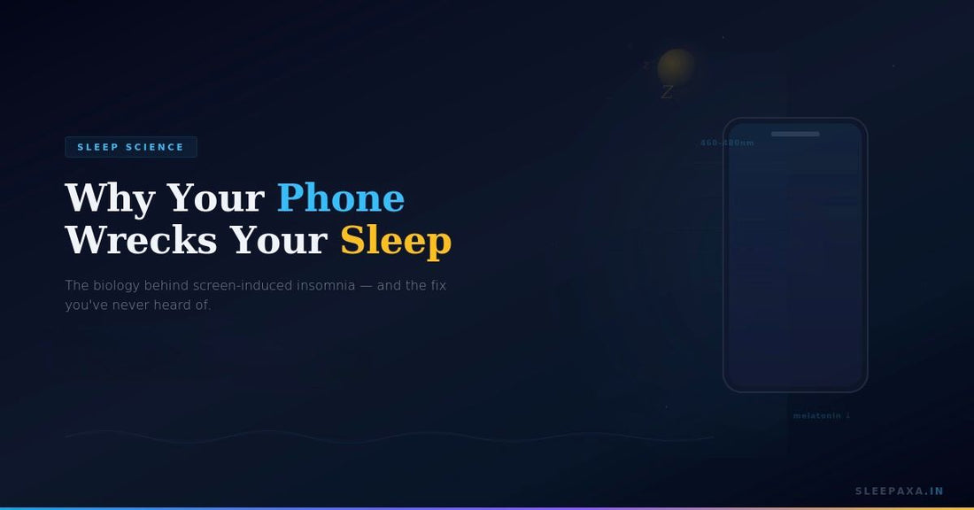 Why Your Phone Wrecks Your Sleep — And the Simple Fix Most People Don't Know About