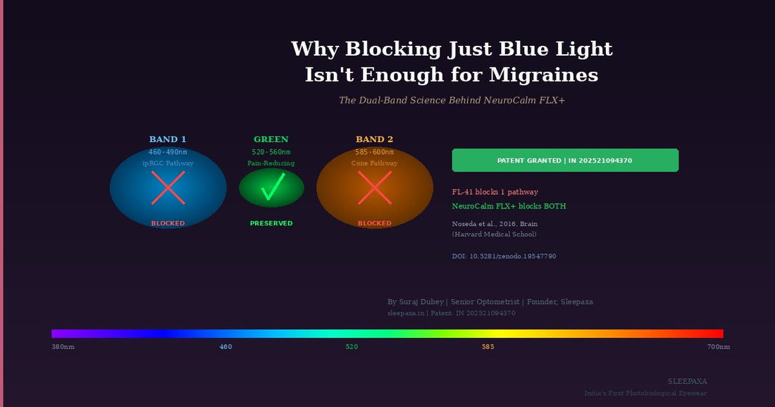 Why Blocking Blue Light Isn't Enough for Migraines | Sleepaxa