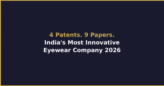 India's Most Innovative Eyewear Company 2026: 4 Patents, 9 Papers | Sleepaxa