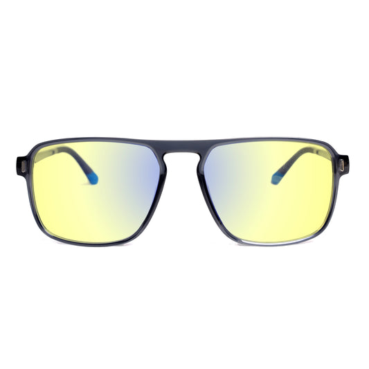 Sleepaxa Lumiere Transparent Grey Yellow Tinted Blue Block Gaming Glasses For Gaming & Computer