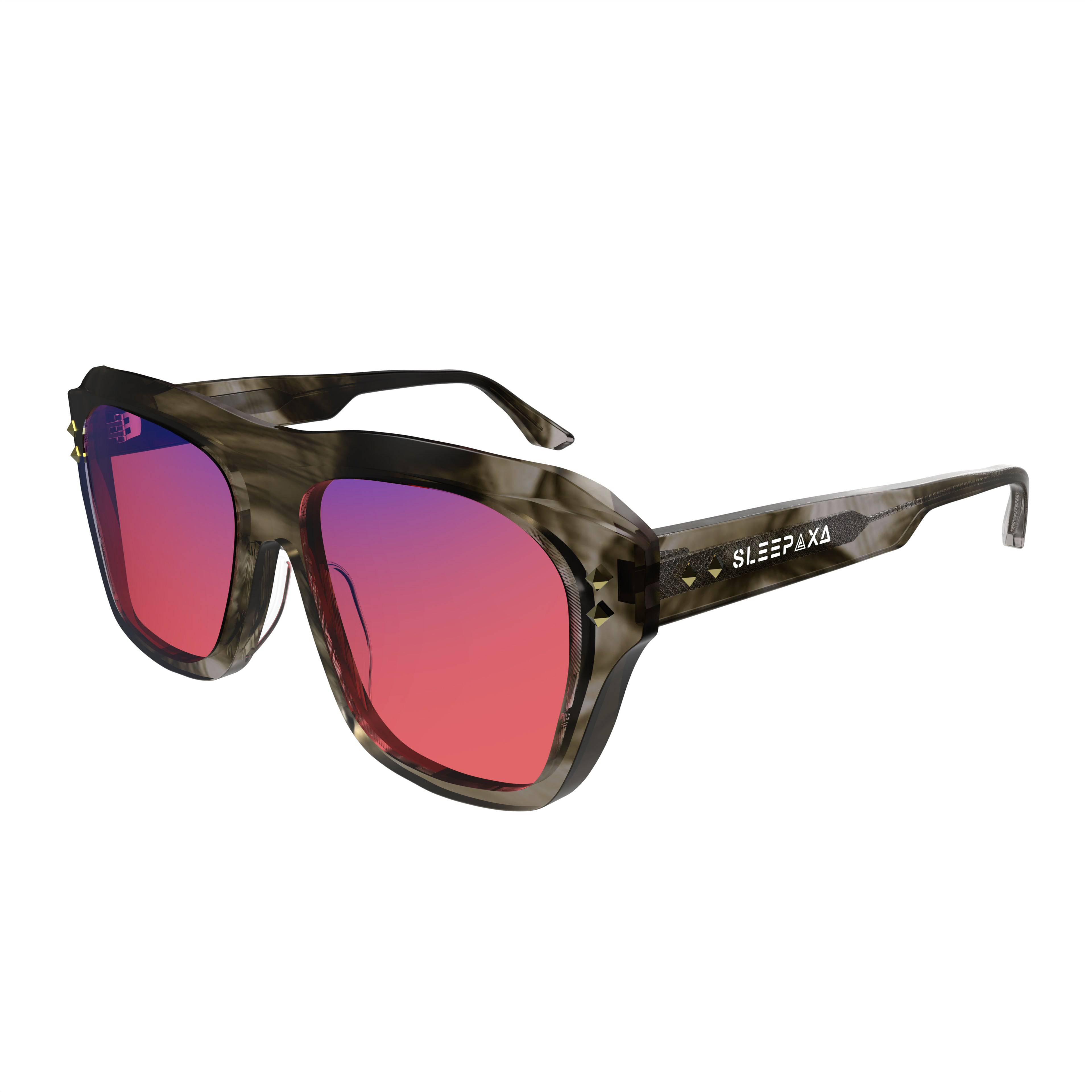 Sleepaxa Celestial Beaver Brown FL41 Migraine Glasses: Relief for Ligh