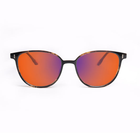 Stylish Amber Tinted Blue Block Glasses India: Sleepaxa Voirch for Sleep & Screen Protection