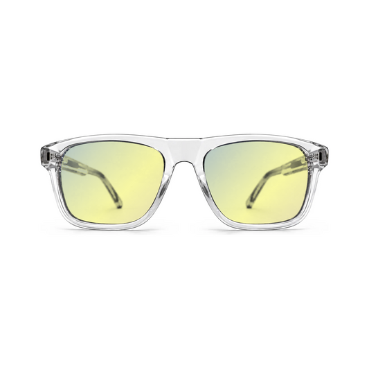 Sleepaxa Regent Crystal Clear DayActive yellow lens glasses - front view